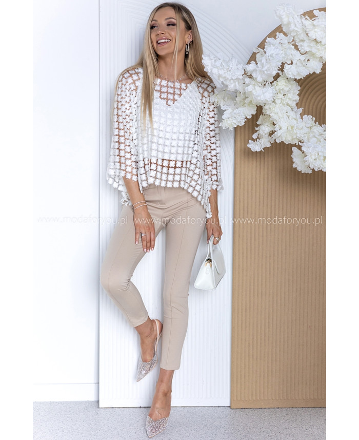 Spodnie Dommi Beżowe