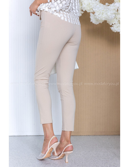 Spodnie Dommi Beżowe