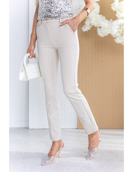 Spodnie Find Beżowe
