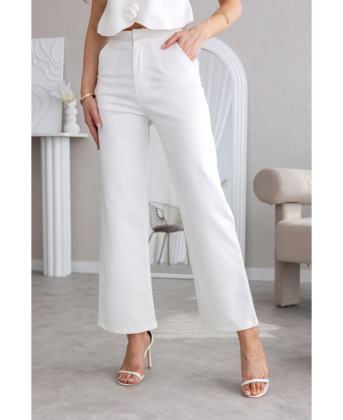 Spodnie Lui Białe