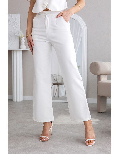 Spodnie Lui Białe