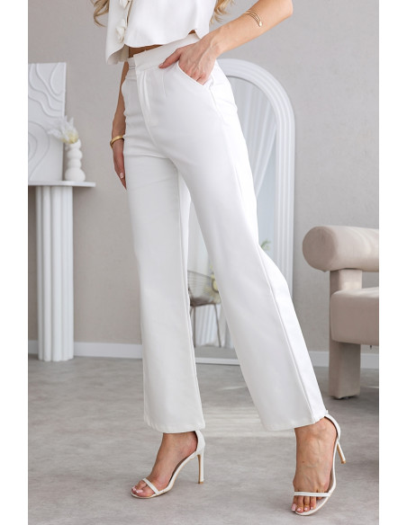 Spodnie Lui Białe