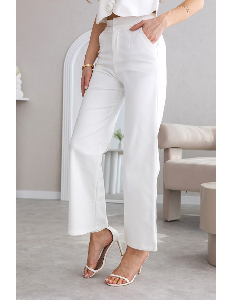 Spodnie Lui Białe