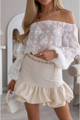 Bluzka Hiszpanka Flora Ekri 2