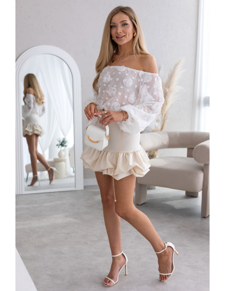 Bluzka Hiszpanka Flora Ekri