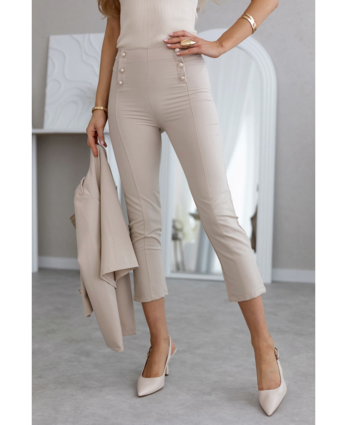 Spodnie Reem Beżowe