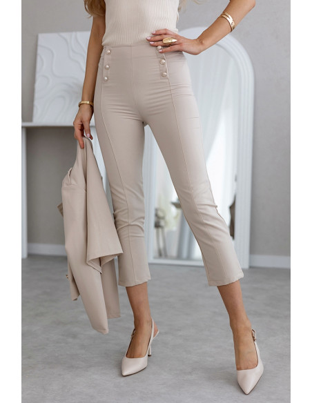 Spodnie Reem Beżowe