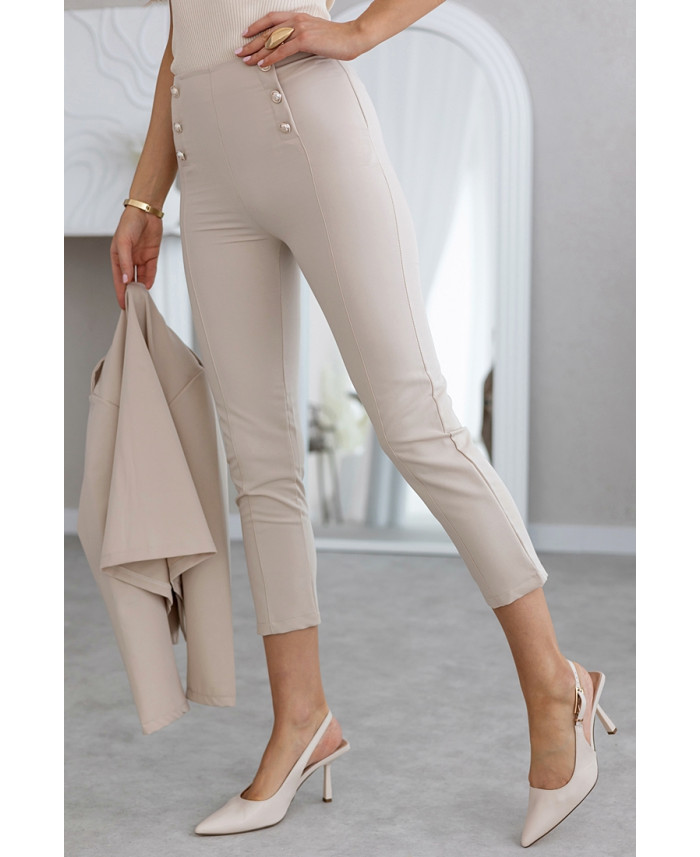 Spodnie Reem Beżowe