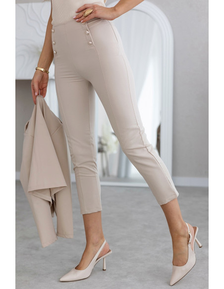 Spodnie Reem Beżowe