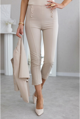 Spodnie Reem Beżowe