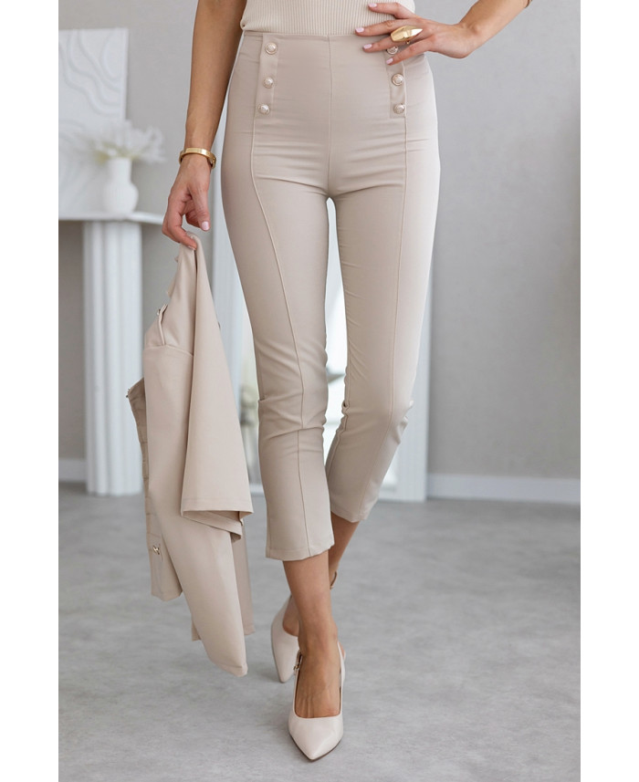 Spodnie Reem Beżowe