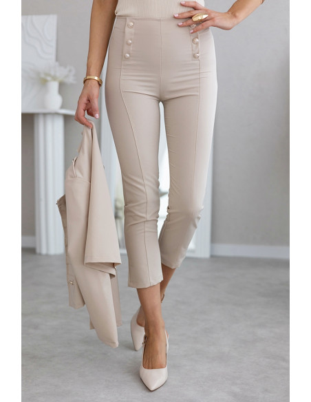 Spodnie Reem Beżowe