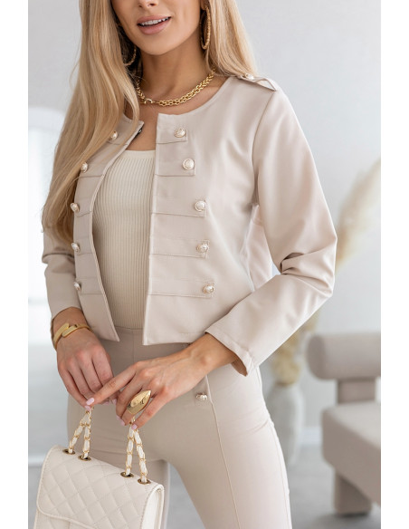 Żakiet Reem Beżowy