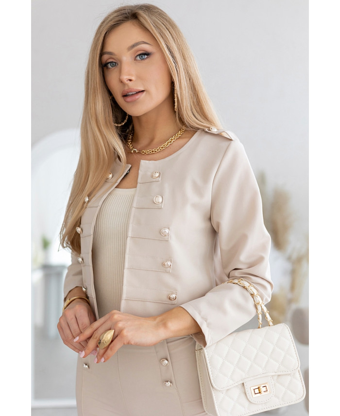 Żakiet Reem Beżowy