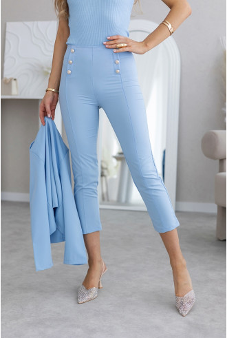 Spodnie Reem Błękitne 2