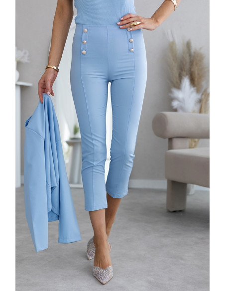 Spodnie Reem Błękitne