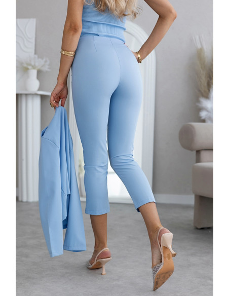 Spodnie Reem Błękitne