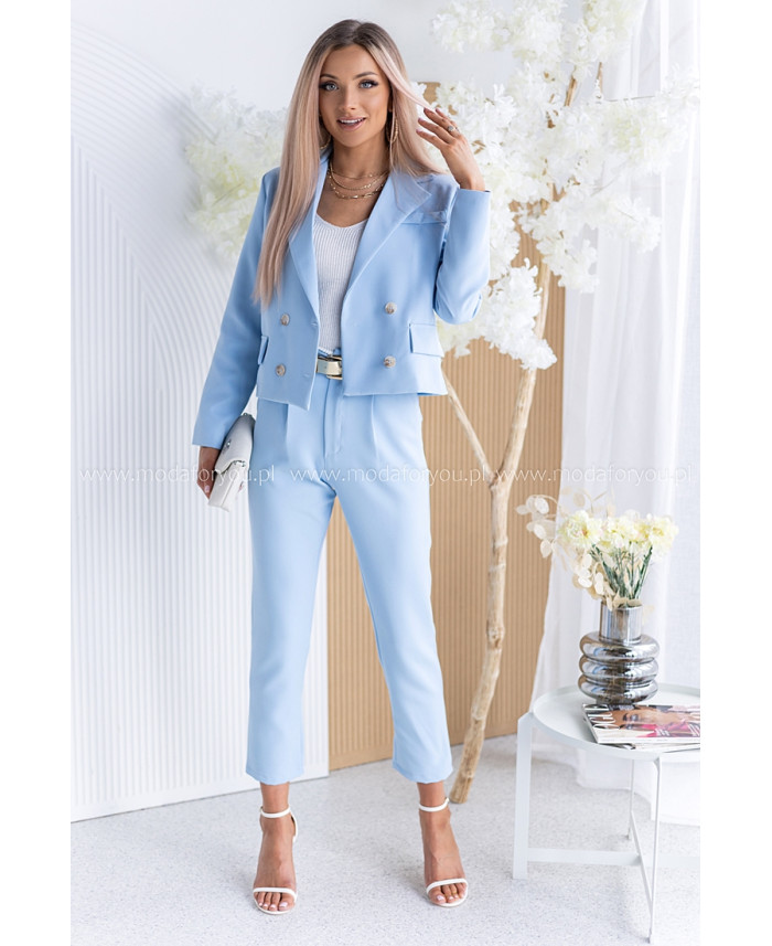 Żakiet Scara Niebieski