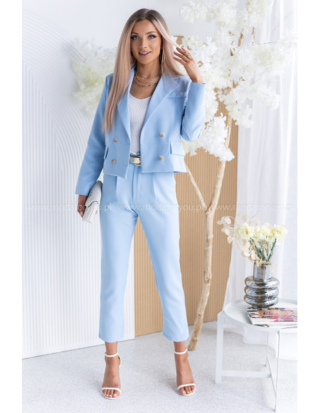 Żakiet Scara Niebieski