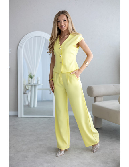 Komplet Tokyo Żółty