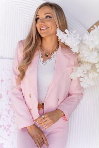 Żakiet Scara Różowy