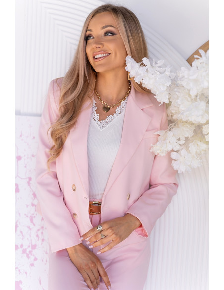 Żakiet Scara Różowy