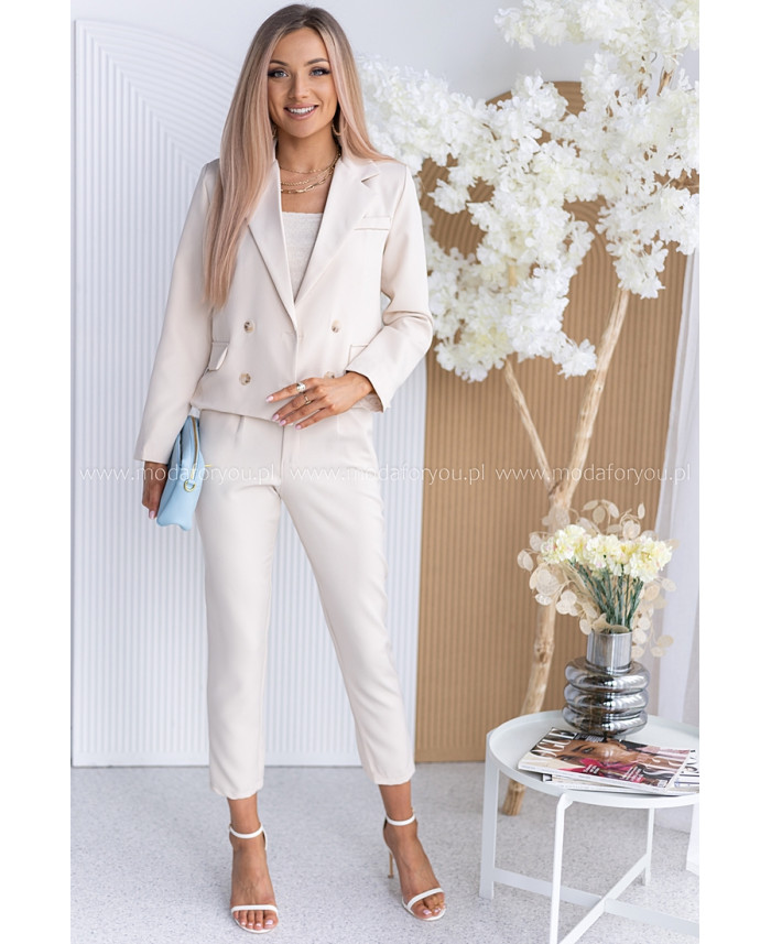 Żakiet Scara Beżowy