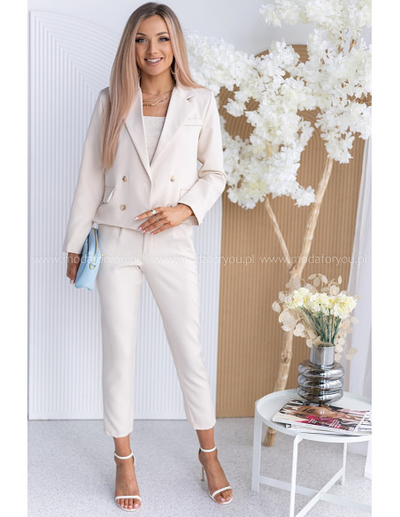 Żakiet Scara Beżowy