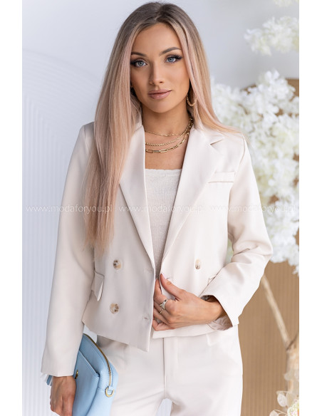 Żakiet Scara Beżowy