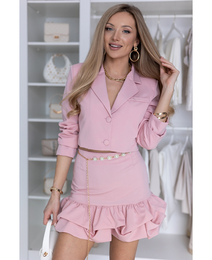 Komplet Morre Różowy