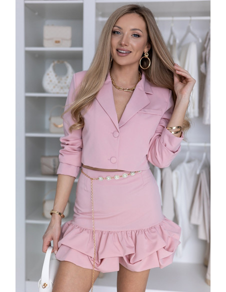 Komplet Morre Różowy