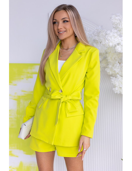 Żakiet Milos Limonkowy