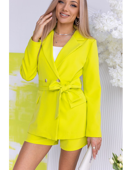 Żakiet Milos Limonkowy