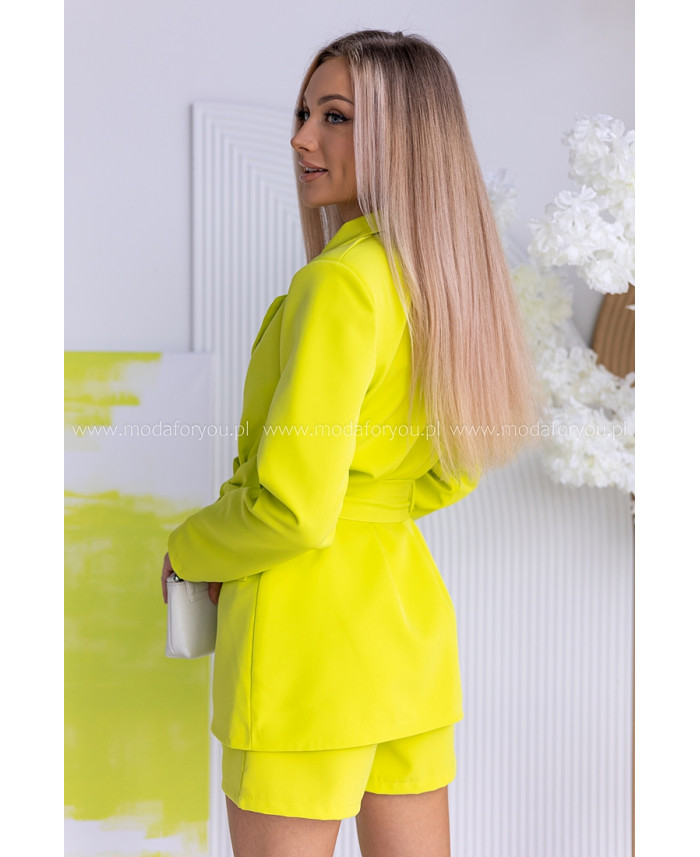 Żakiet Milos Limonkowy