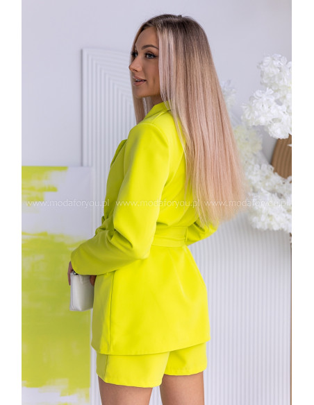 Żakiet Milos Limonkowy