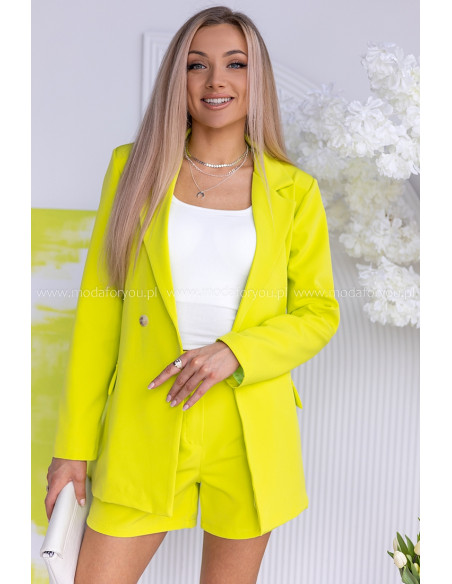 Żakiet Milos Limonkowy