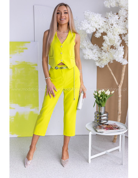 Spodnie Milos Limonka