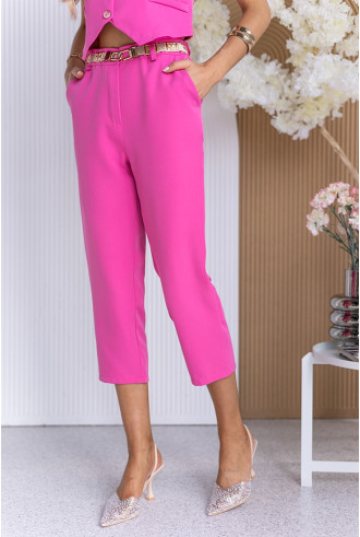 Spodnie Milos Fuksja