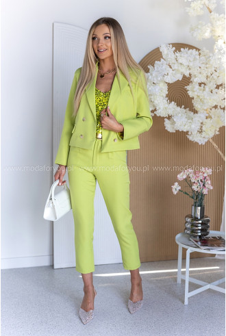 Żakiet Scara Limonkowy 2