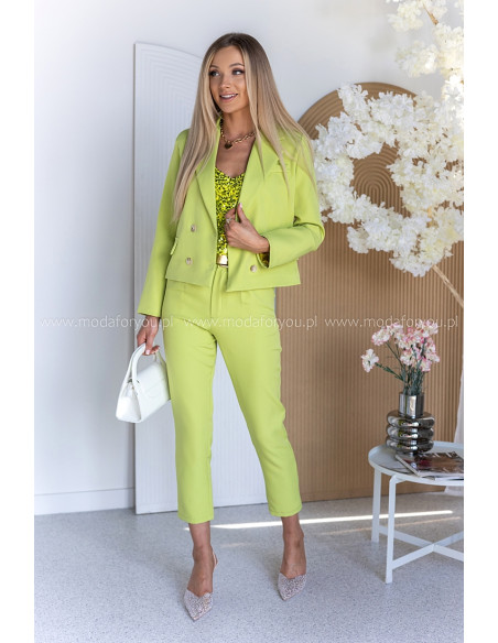 Żakiet Scara Limonkowy