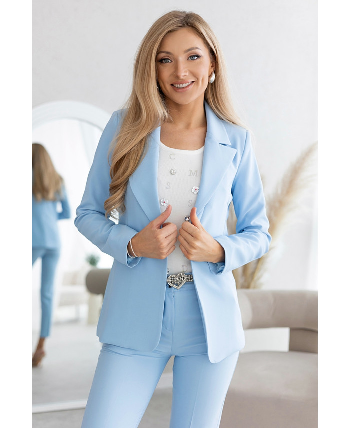 Komplet Poppy Błękitny