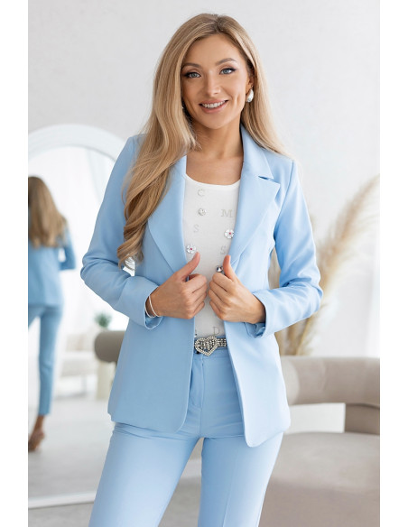 Komplet Poppy Błękitny