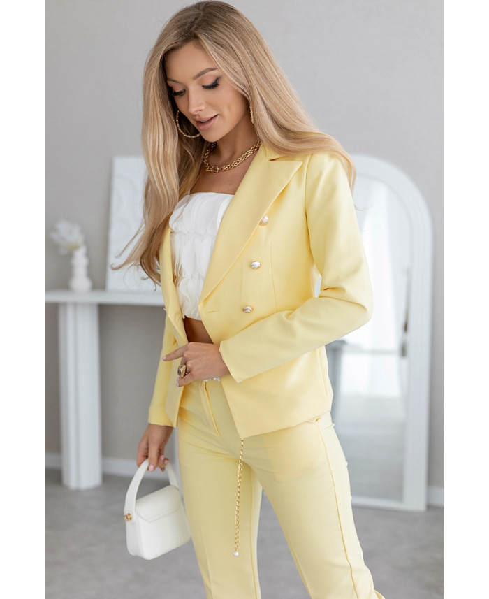 Komplet Somi Żółty