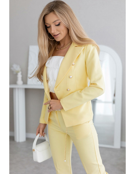 Komplet Somi Żółty