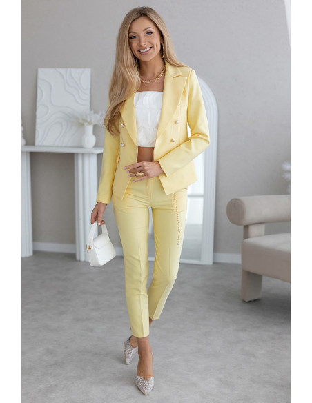 Komplet Somi Żółty