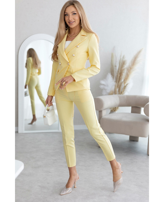 Komplet Somi Żółty