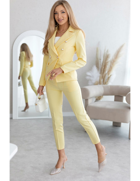 Komplet Somi Żółty