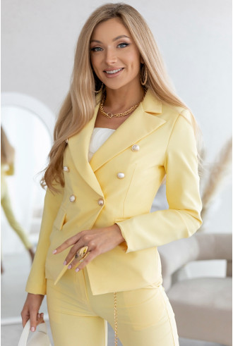 Komplet Somi Żółty