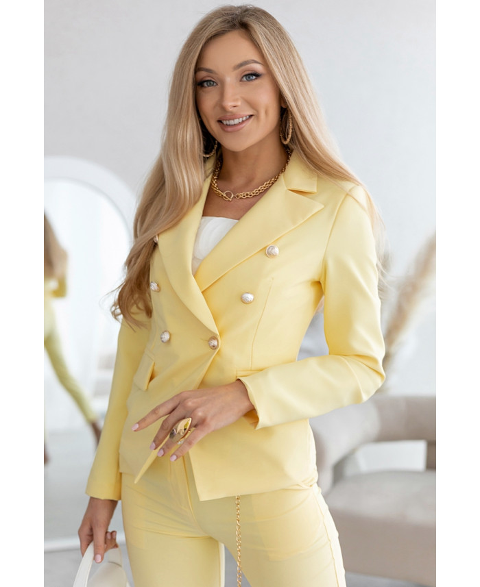 Komplet Somi Żółty