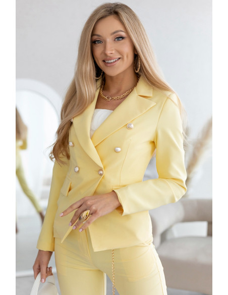 Komplet Somi Żółty